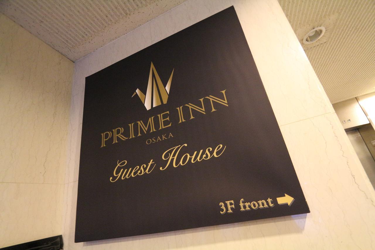 Prime Inn Shinsaibashi Osaka Esterno foto
